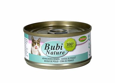 Bubimex - Pâtée Bubi Nature Cuisse de Poulet pour Chat - 70g