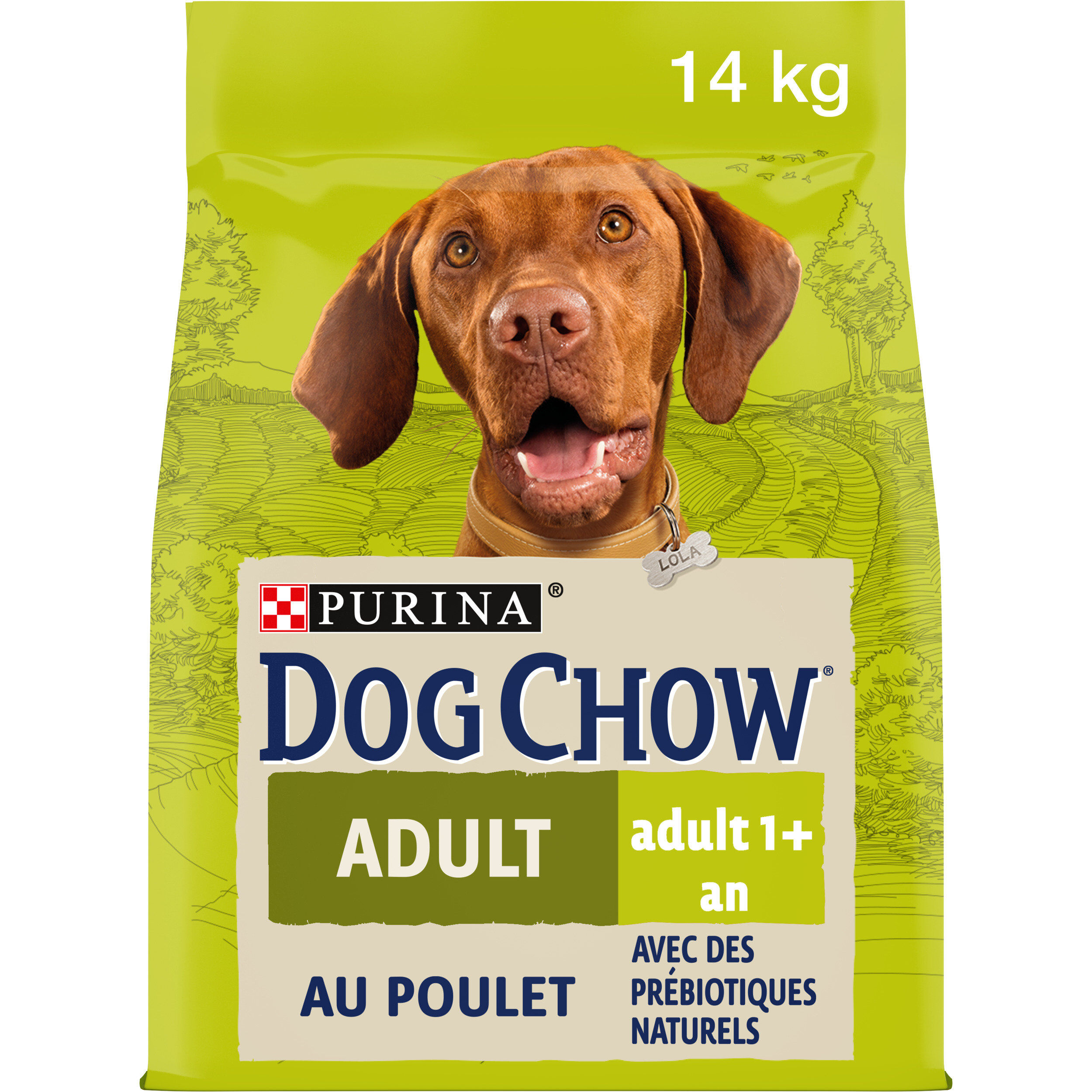Dog Chow - Chien Adult avec du Poulet - 14 Kg Image num&eacute;ro 2