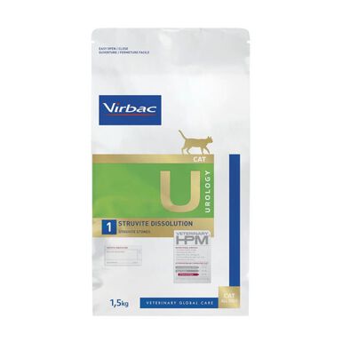 Virbac - Croquettes Veterinary HPM Urology Struvite Dissolution pour Chat
