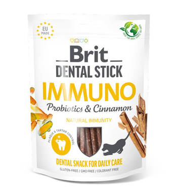 Brit - Friandises Dental Stick Imunno - 7pcs