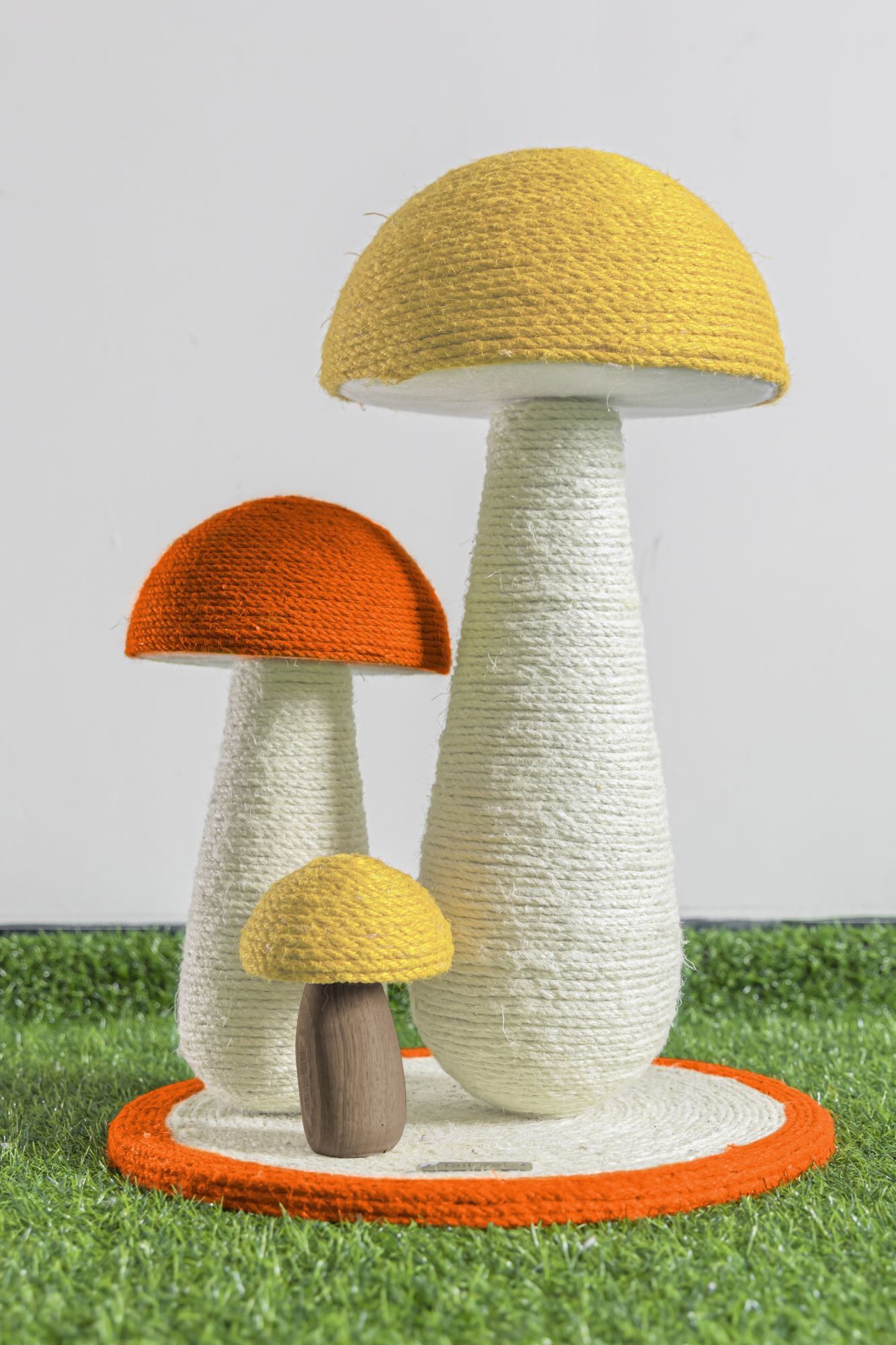 Animalis - Griffoir Champignon pour Chats - 40x40x58cm Image num&eacute;ro 2