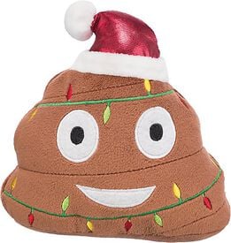Trixie - Jouet Peluche Émoticône de Noël pour Chien - 17cm