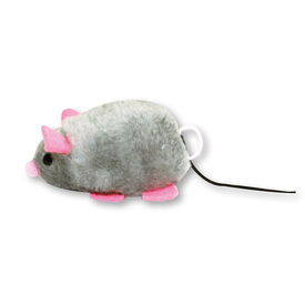 Croci - Jouet Souris à Remonter en Peluche pour Chats - 8cm