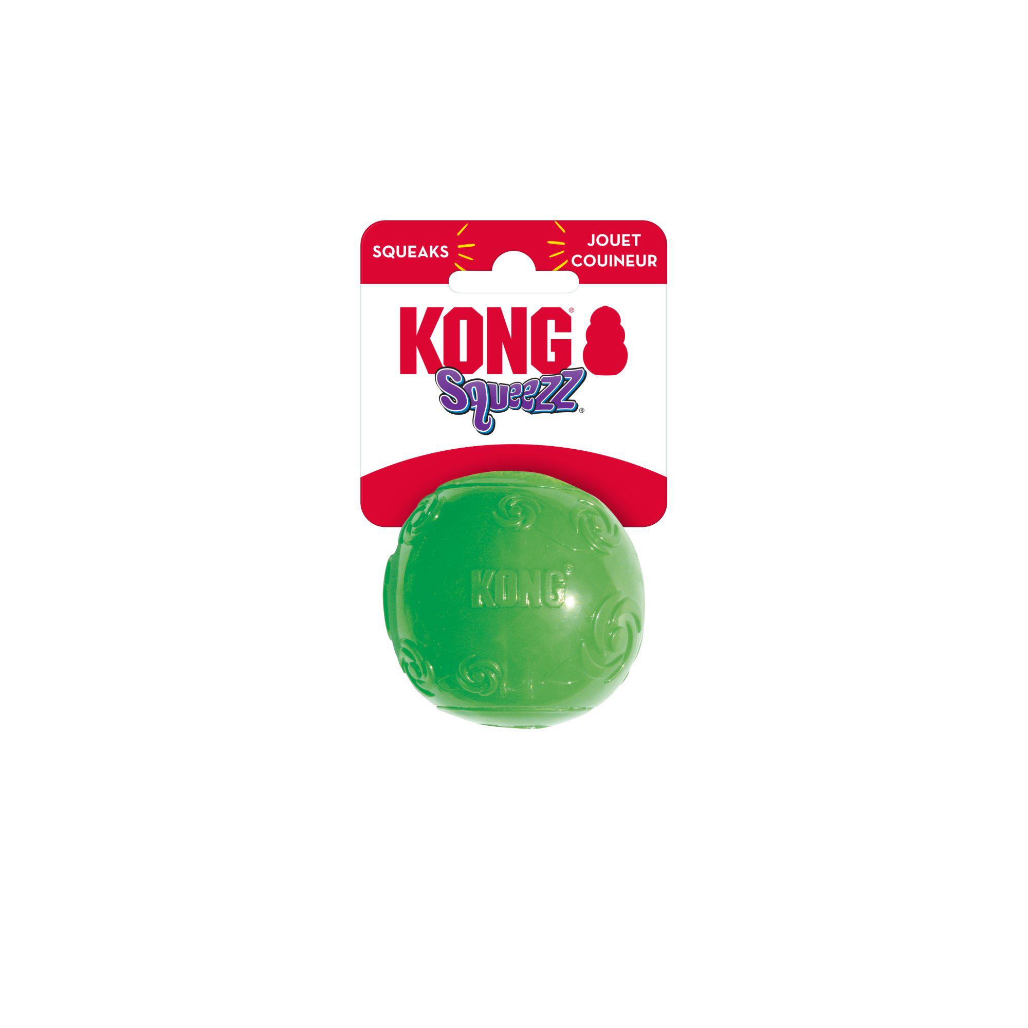KONG - Jouet Balle Squeezz Ball pour Chiens - M Image num&eacute;ro 1