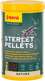 Sera - Sterlet Pellets Nature pour Petits Esturgeons - 650g