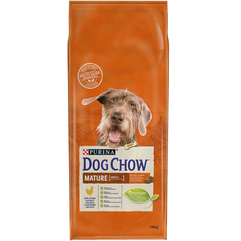 Dog Chow - Croquettes Mature au Poulet pour Chien - 14Kg Image numéro 2 Dog Chow - Croquettes Mature au Poulet pour Chien - 14Kg Image numéro 2