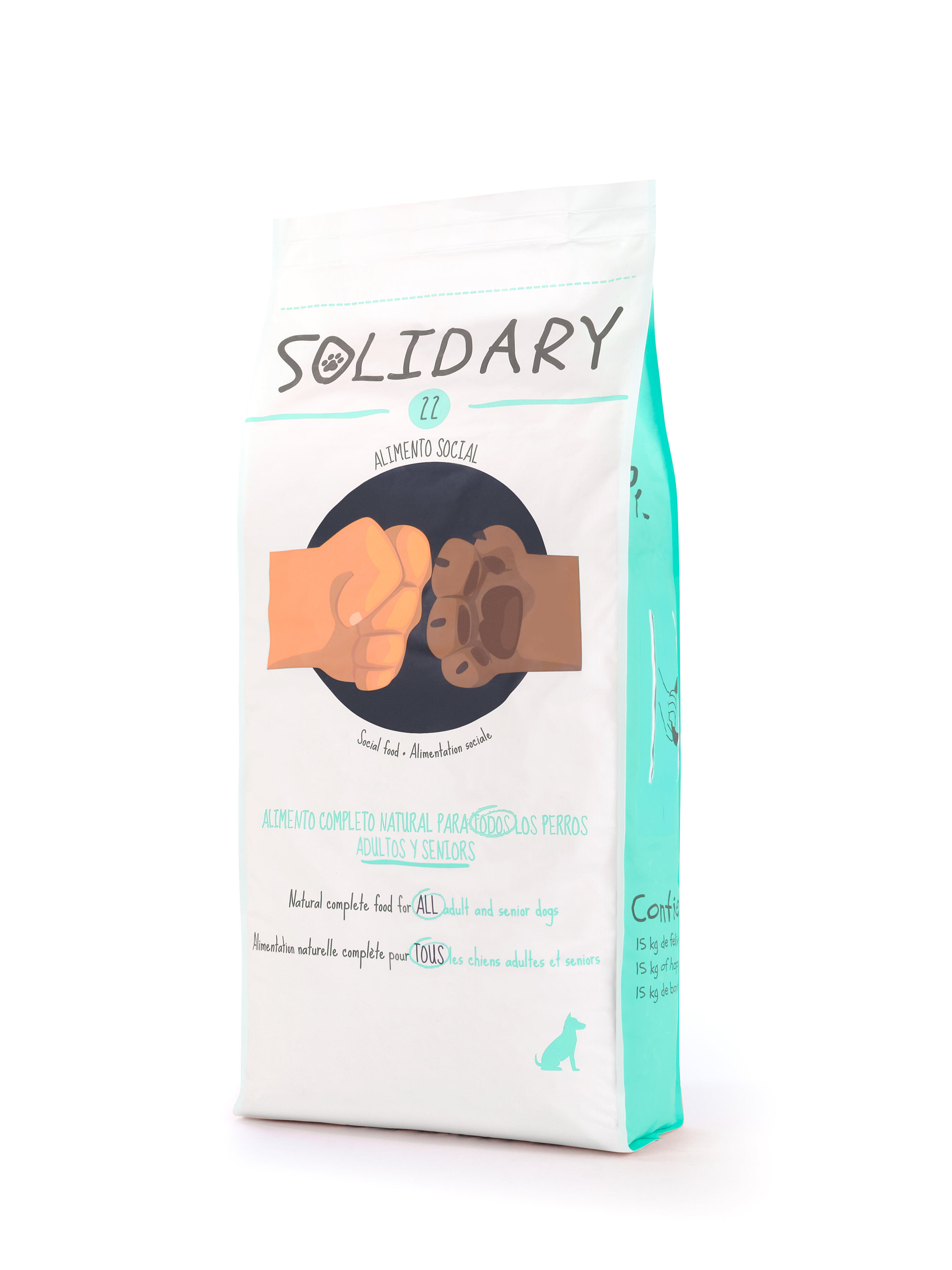 Solidary - Croquettes pour Chiens - 15Kg Image num&eacute;ro 1