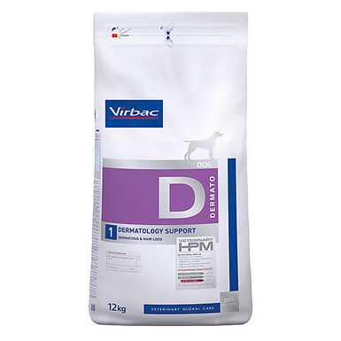 Virbac - Croquettes Veterinary HPM Dermato  pour Chiens - 12Kg