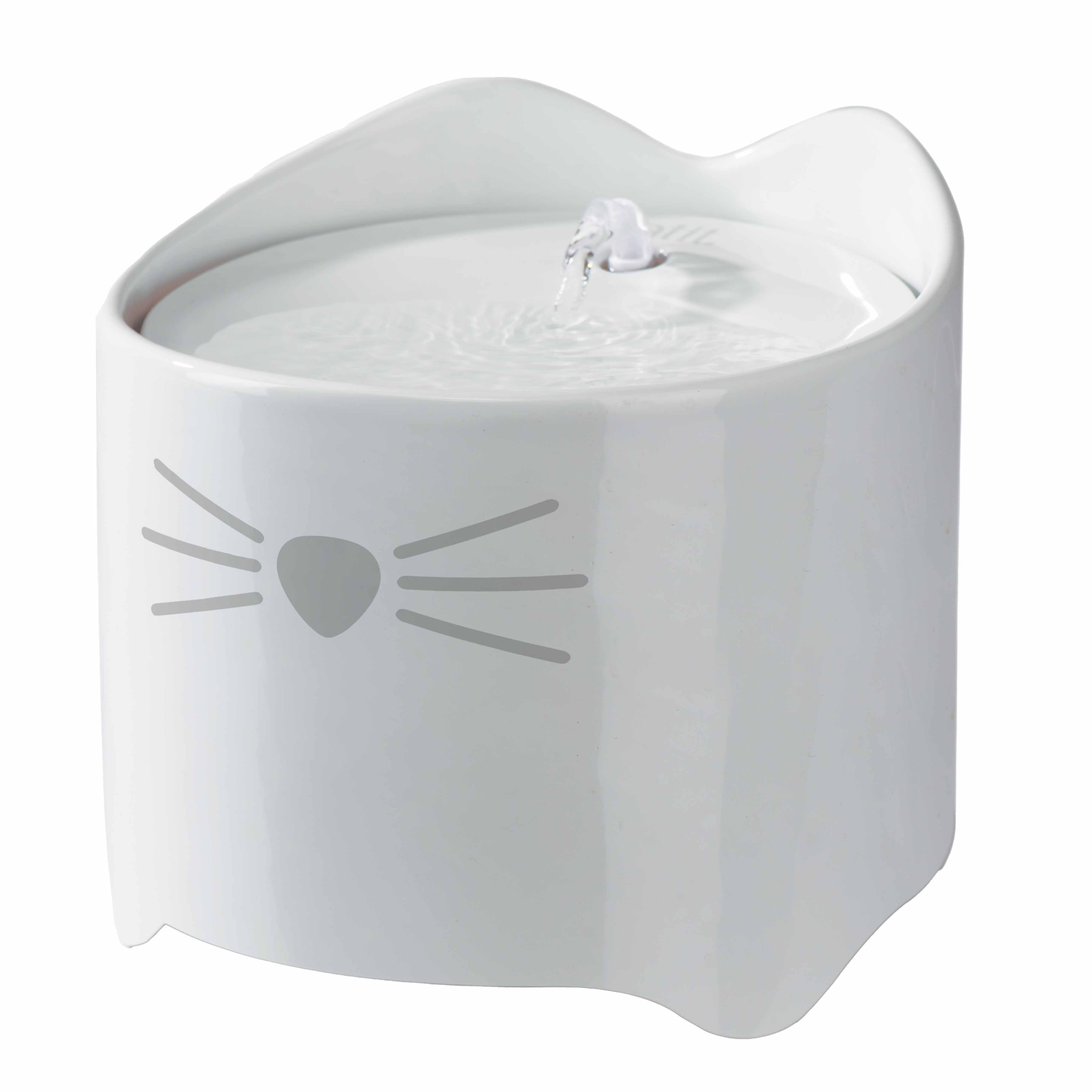 Cat It - Fontaine &agrave; Eau PIXI en C&eacute;ramique pour Chats - 1,7L Image num&eacute;ro 1