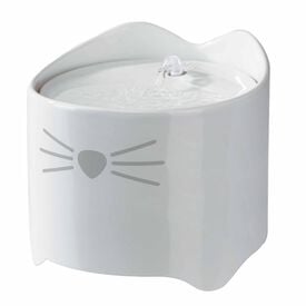 Cat It - Fontaine &agrave; Eau PIXI en C&eacute;ramique pour Chats - 1,7L