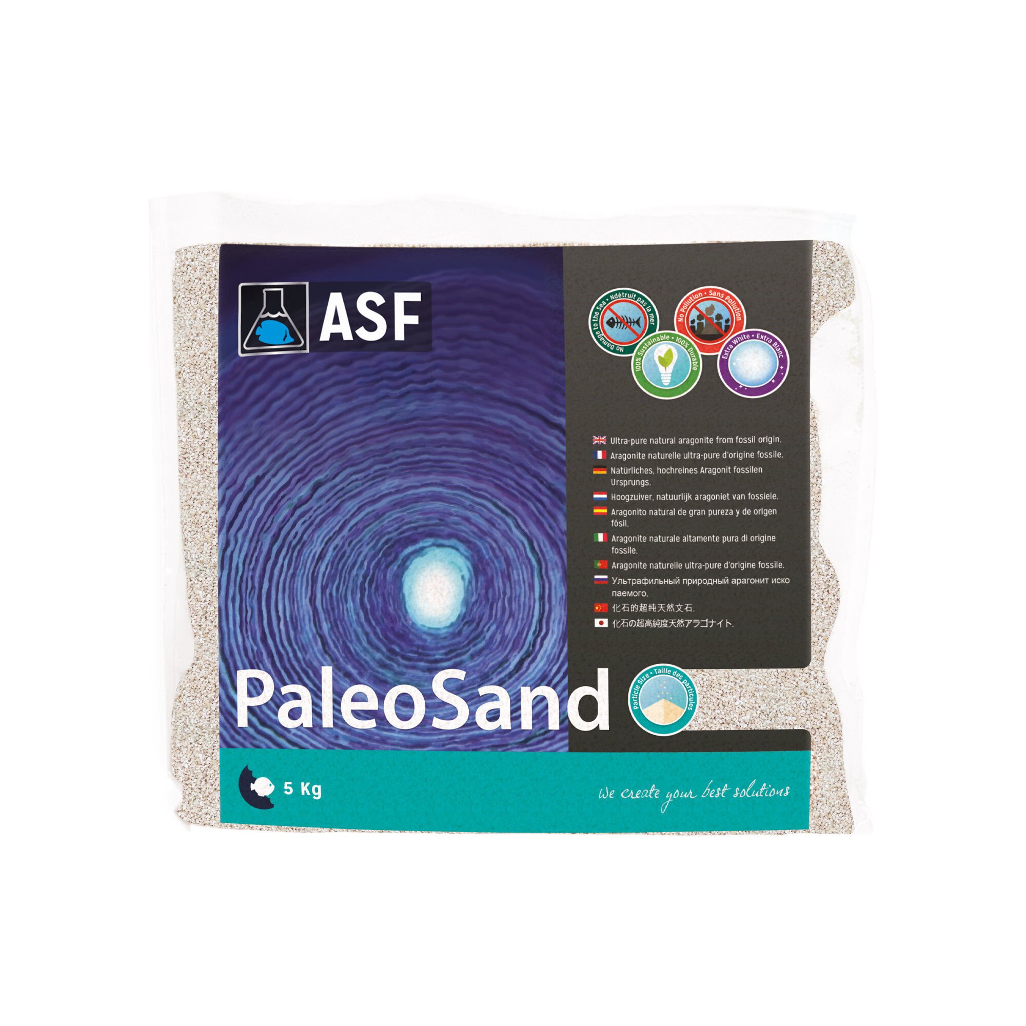 Aquarium Systems - Aragonite Naturelle Paleosand Fine - 5Kg Image num&eacute;ro 1