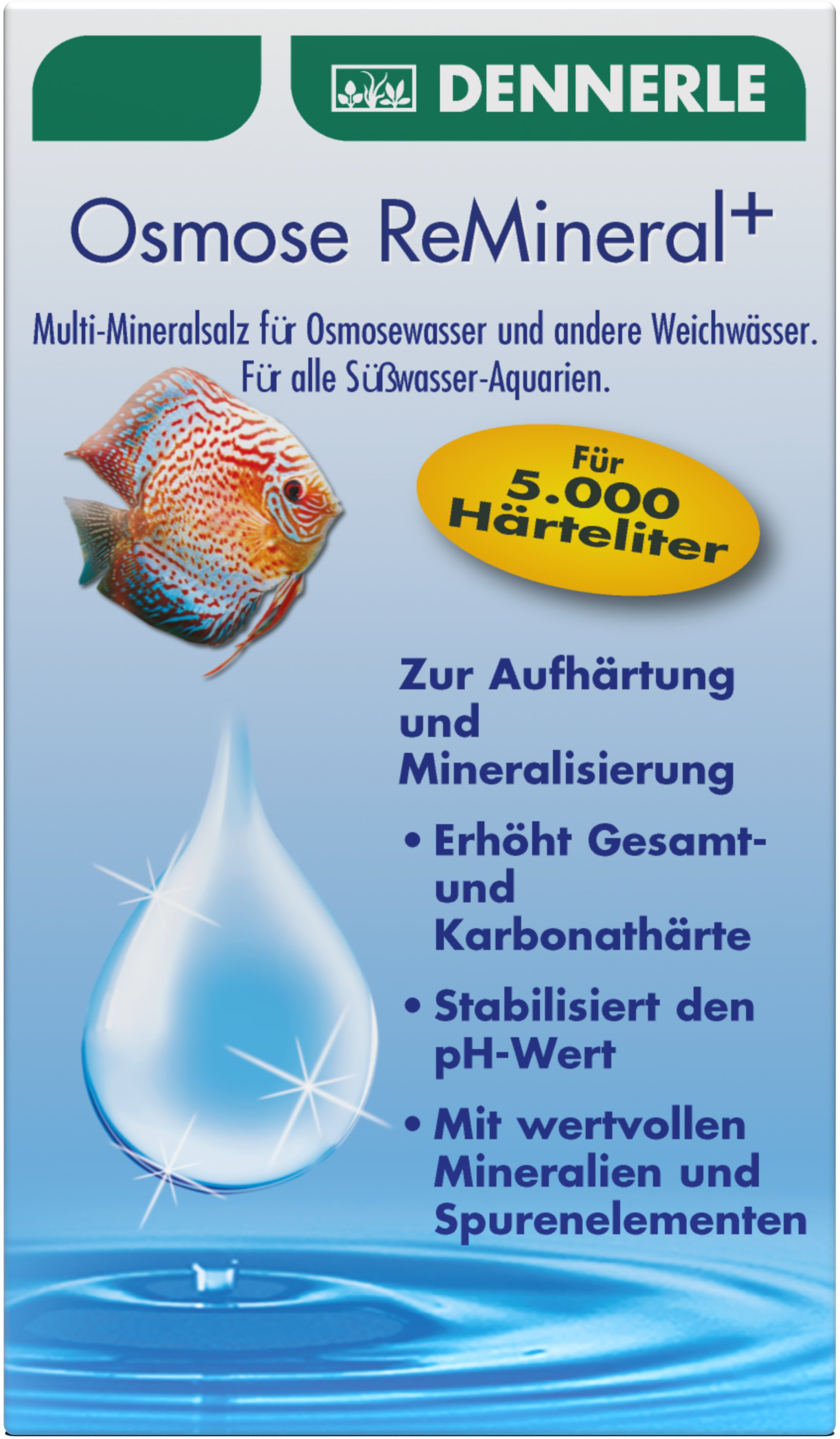 Dennerle - Sel Multi-min&eacute;ral Osmose ReMineral+ - 250g Image num&eacute;ro 1
