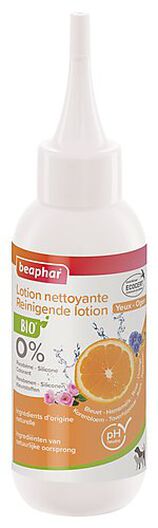 Beaphar - Lotion Nettoyante Bio Yeux pour Chien et Chat - 100 ml image number null