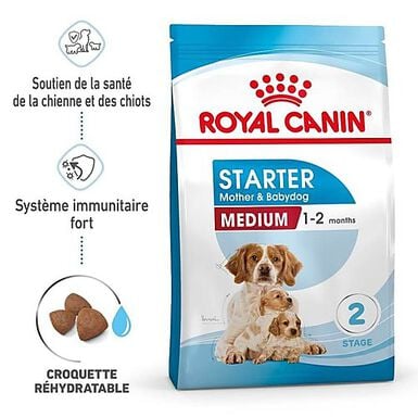 Royal Canin - Croquettes Medium Starter Mother & Babydog pour Chiot