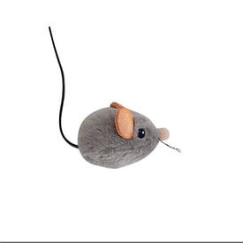 Outward Hound - Jouet Souris Squeak Mouse pour Chats - Gris