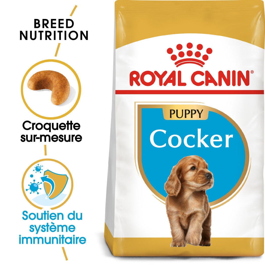 Royal Canin - Croquettes PUPPY COCKER pour Chiots - 3KG Image num&eacute;ro 1