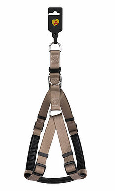 Animalis - Harnais Basic Confort T4 40mm et 96/120cm pour Chien - Bleu
