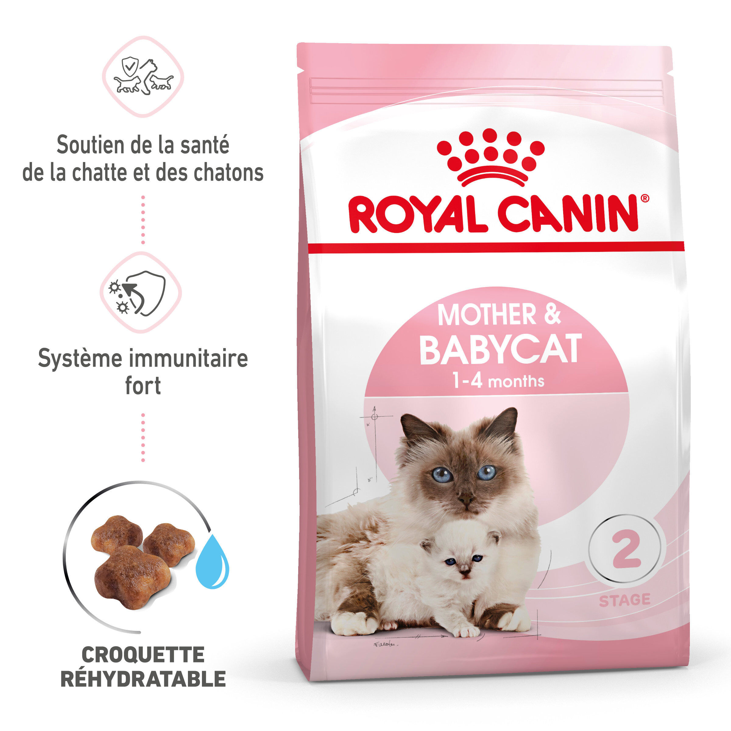Royal Canin - Croquettes Mother & Babycat pour Chaton - 400g Image num&eacute;ro 1