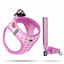 Curli - Harnais Veste Air-Mesh + Laisse en Rose pour Chiot - M Indicateur image numéro 1