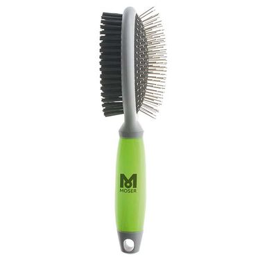 Moser - Brosse Double Face  2 en 1 pour Chien et Chat