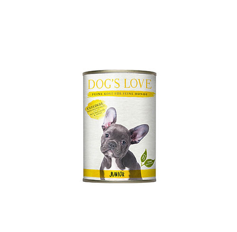 Dog's Love - Boite Menu Complet 100% Naturel à la Volaille pour Chiots - 200g image number null