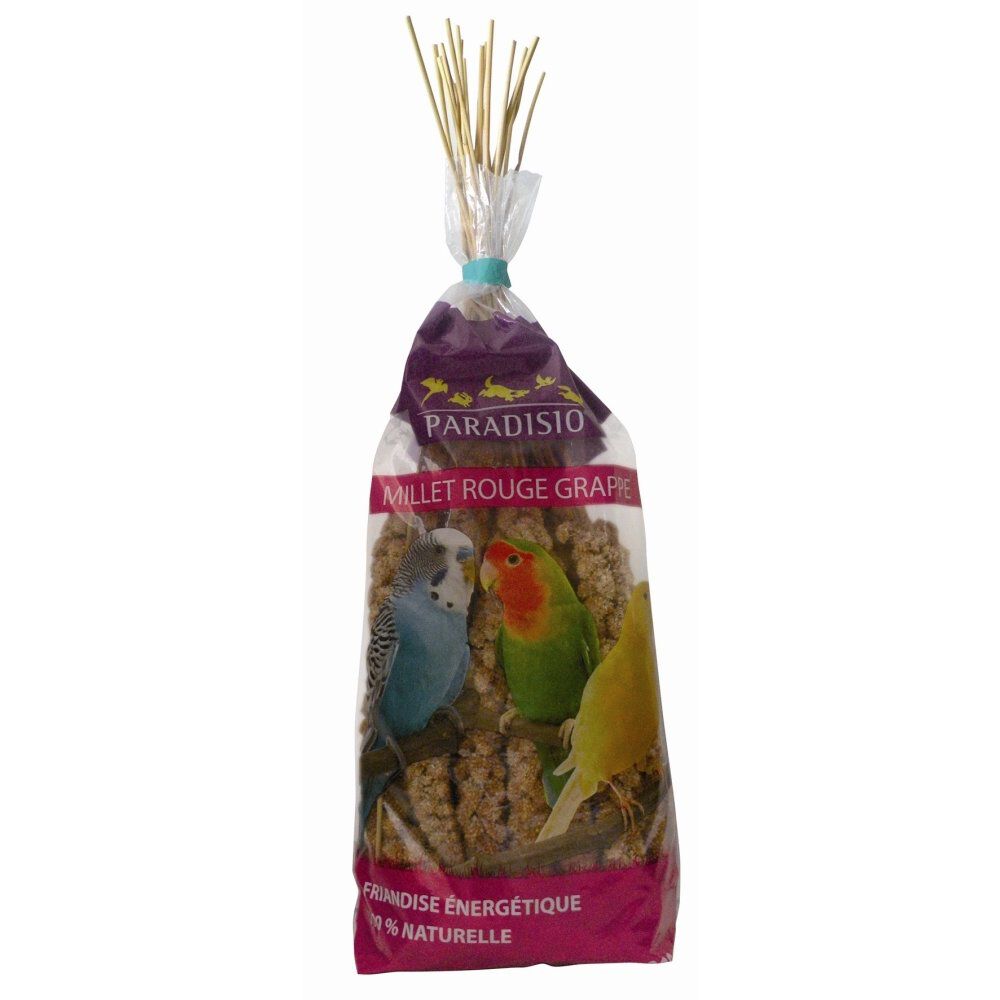 Paradisio - Grappes de Millet Rouge - 200g Image num&eacute;ro 1