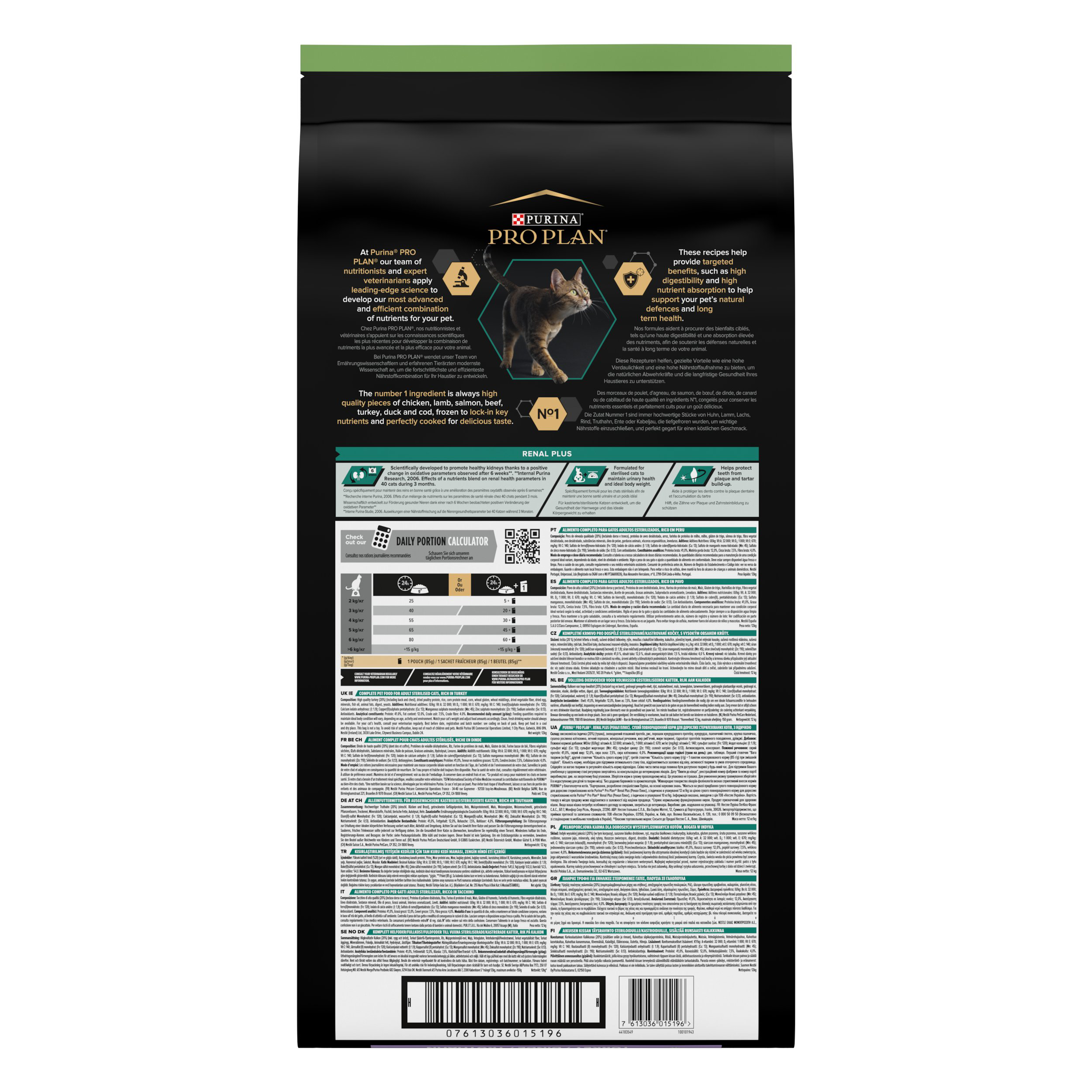 Pro Plan - Croquettes Sterilised &agrave; la Dinde pour Chat Adulte St&eacute;rilis&eacute; - 10+2Kg Image num&eacute;ro 3