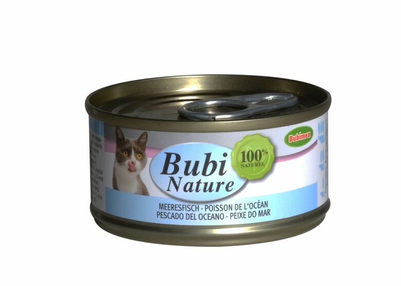Bubimex - Pâtée Bubi Nature Poisson de l'Océan pour Chat - 70g Image numéro 1 Bubimex - Pâtée Bubi Nature Poisson de l'Océan pour Chat - 70g Image numéro 1