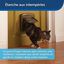PetSafe - Chatière Porte Magnétique Luxe pour Chiens et chats - Brun Indicateur image numéro 5