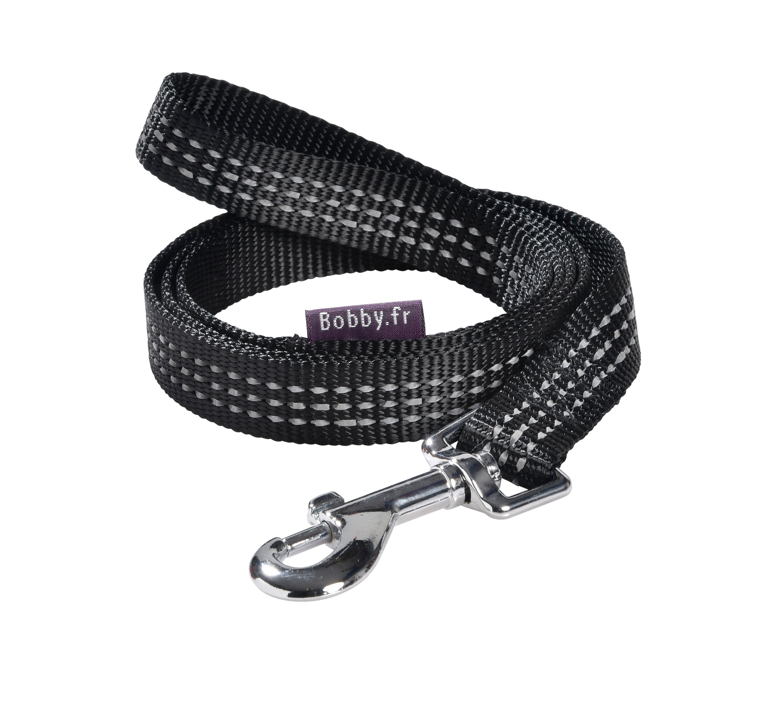 Bobby - Laisse Safe Noire pour Chiens - L Image num&eacute;ro 1