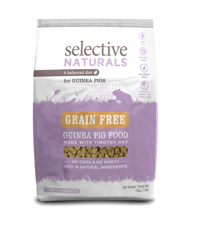 Supreme Science - Selective Naturals Grain Free pour Cochon d'Inde - 1,5Kg Image numéro 1 Supreme Science - Selective Naturals Grain Free pour Cochon d'Inde - 1,5Kg Image numéro 1