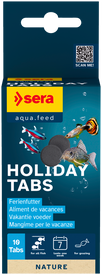 Sera - Aliments Vacances en Tablettes Holiday pour Poissons - x10