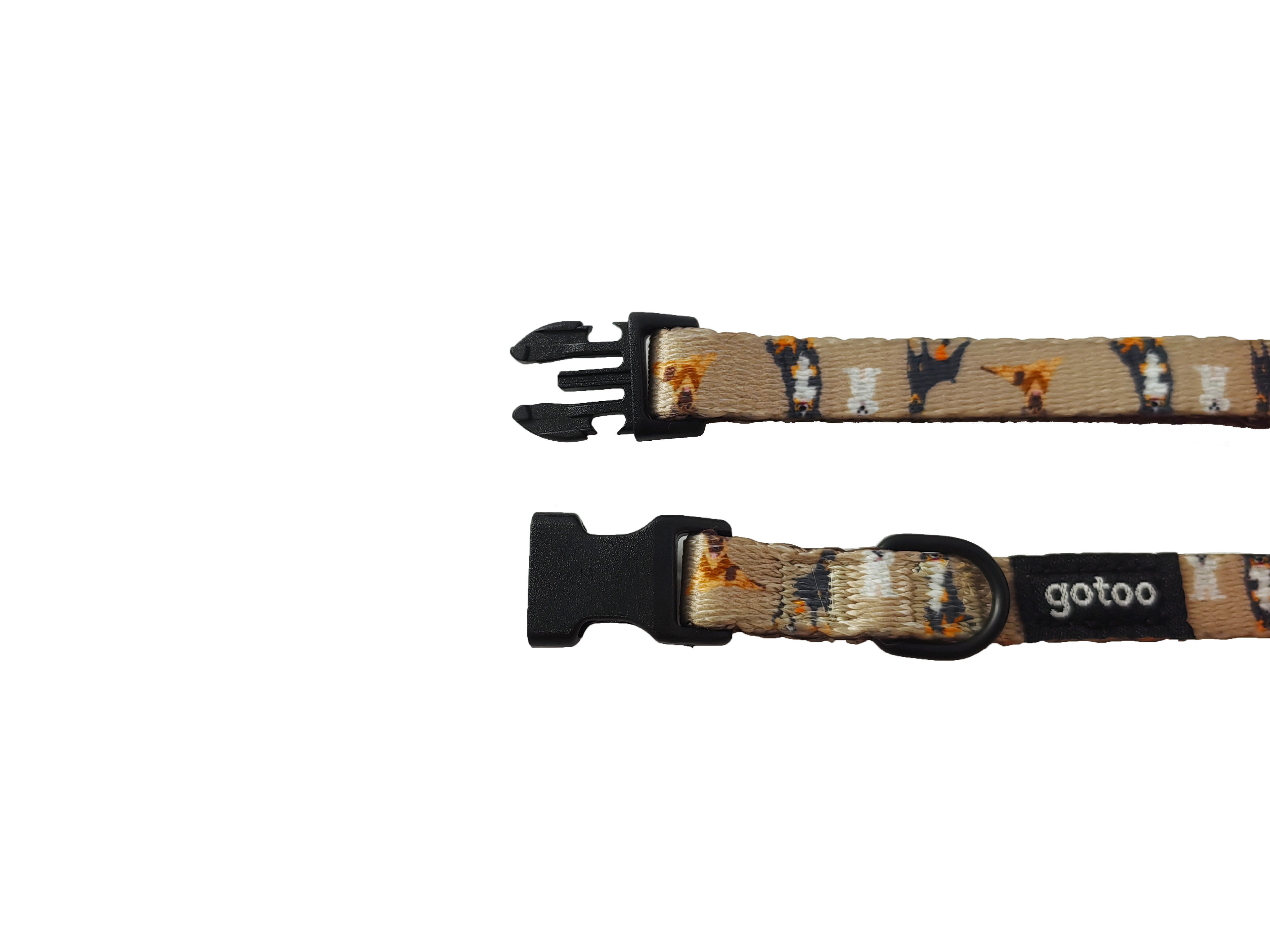 Gotoo - Collier Marron pour Chien - XXS Image num&eacute;ro 2