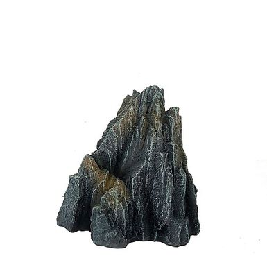 Aquadella - Décoration PATAGONIA S Anthracite pour Aquarium - 11x8x10,7cm