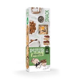 Witte Molen - Sticks à Ronger Puur Pauze Amande et Cacahuètes - x2