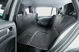 Trixie - Couverture pour sièges de voiture séparable noir - 145 x 160 m