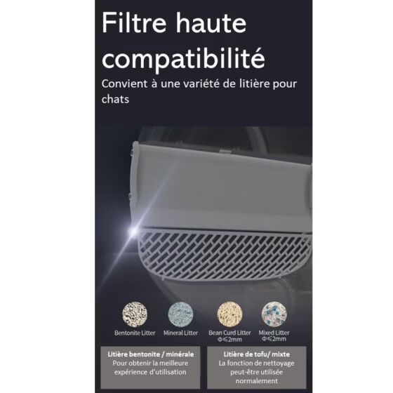 Mon Ami Luki - Maison de Toilette Automatique sans Odeur pour Chats - 48x53x51cm Image num&eacute;ro 7