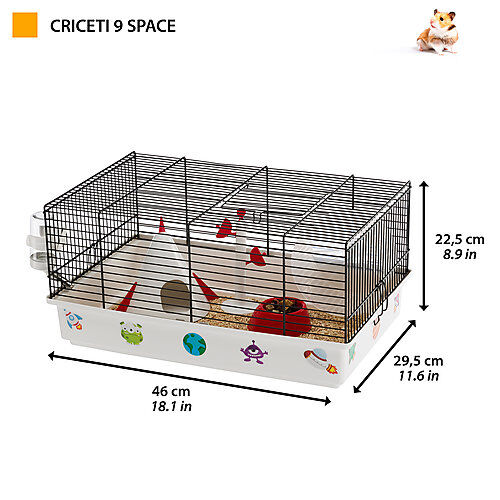 Ferplast - Cage Criceti 9 Space pour Hamsters Image num&eacute;ro 3