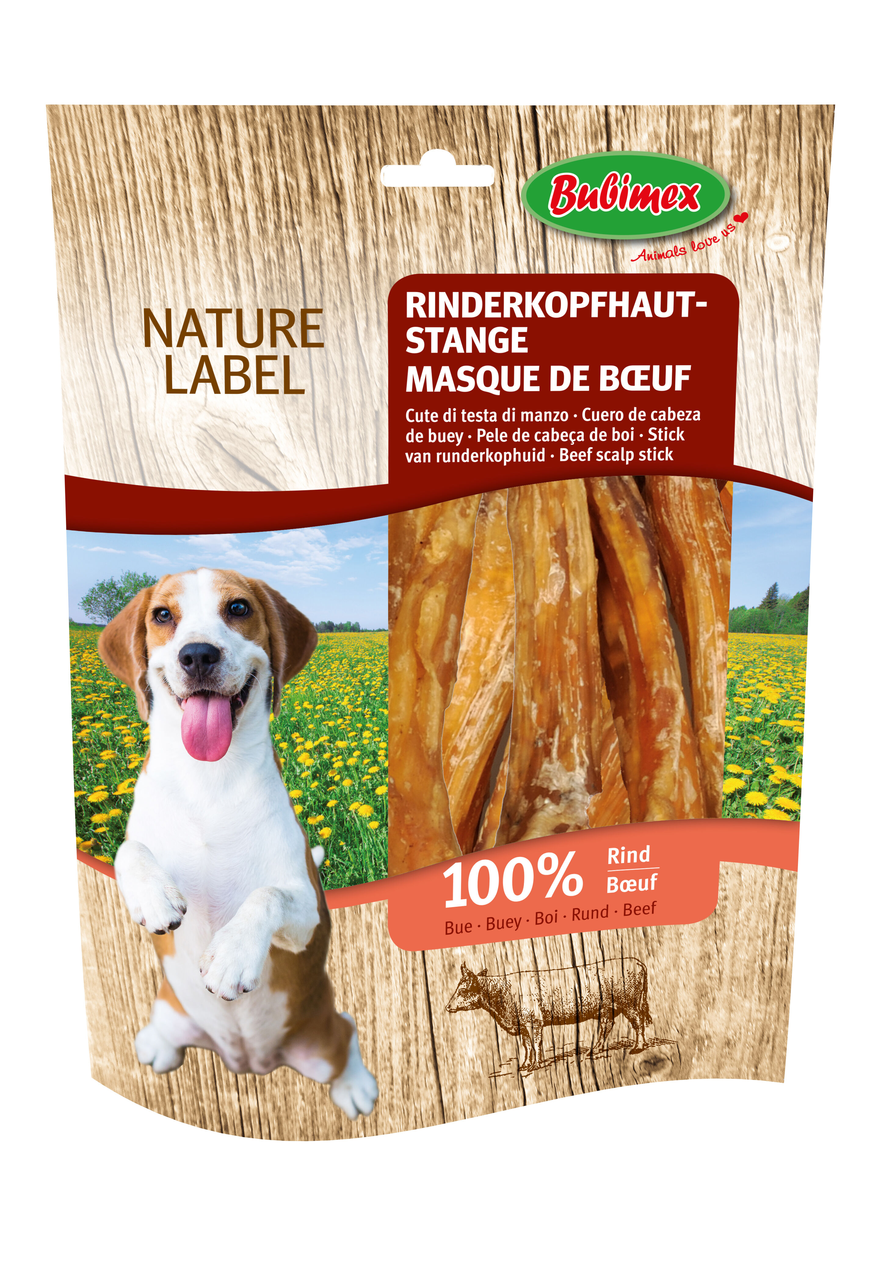 Bubimex - Friandises Masque de B&oelig;uf pour Chiens - 200g Image num&eacute;ro 1