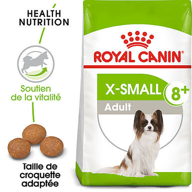 Royal Canin - Croquettes X-SMALL ADULT 8+ Pour Chien