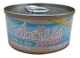 Vibrisse - Pâtée en Mousse KITTEN Thon avec Aloes pour Chatons - 70g