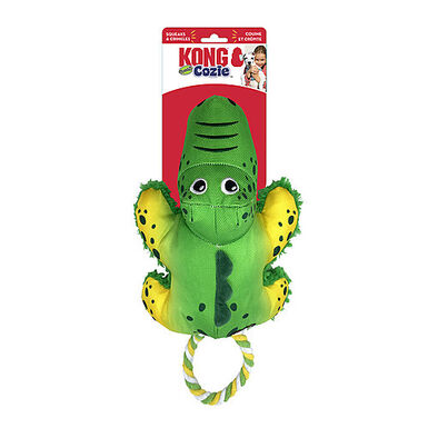 KONG - Jouet Cozie Tuggz Alligator pour Chiens - M/L
