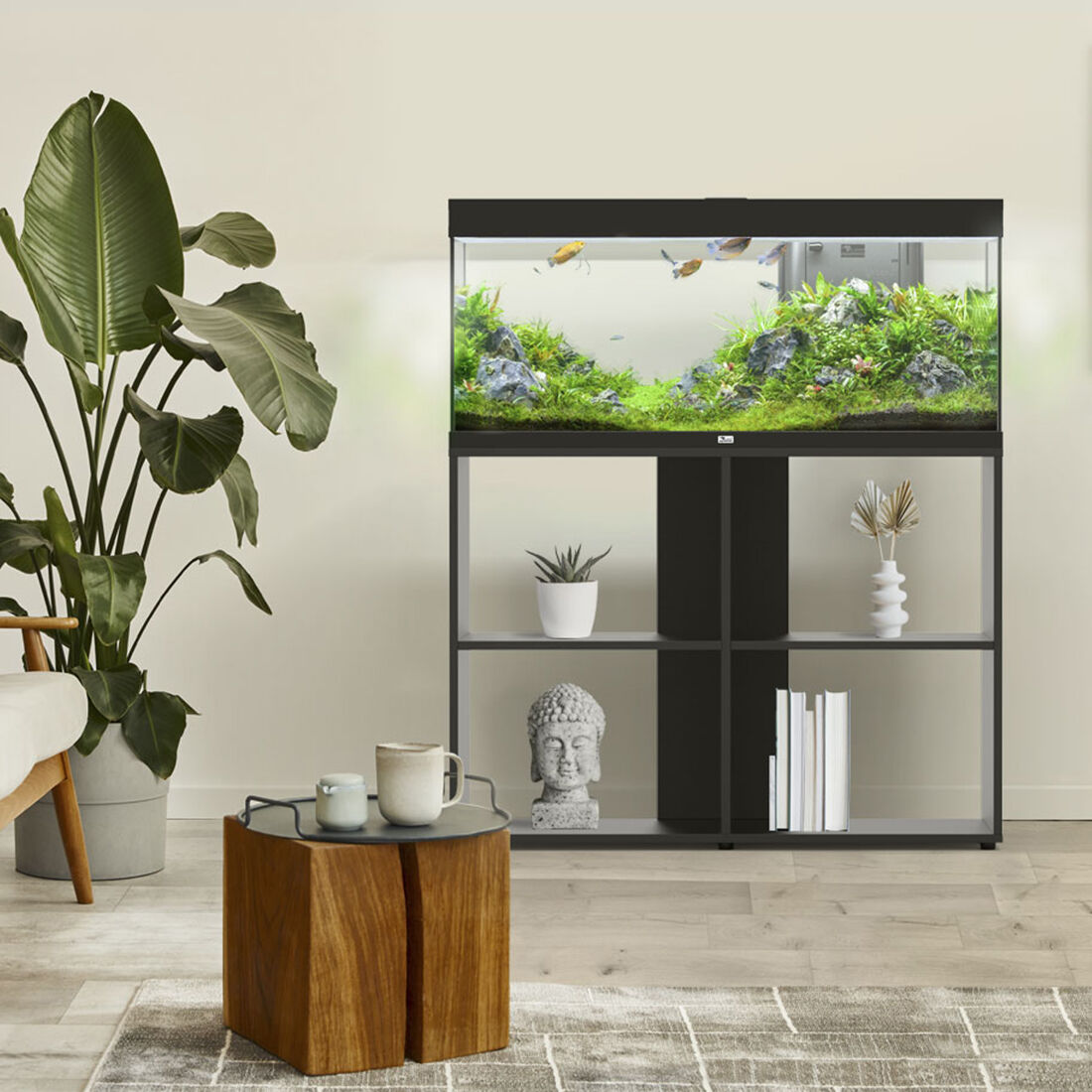 Aquatlantis - Aquarium Prestige 100 - Noir Led 2.0 EQP Image num&eacute;ro 3