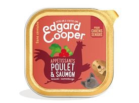 Edgard & Cooper - Pâtée Senior Poulet & Saumon - 150g