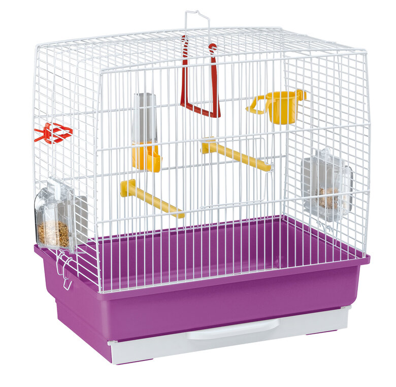 Ferplast - Cage Rekord 2 Blanche pour Canaris et Petits Oiseaux Exotiques Image numéro 1 Ferplast - Cage Rekord 2 Blanche pour Canaris et Petits Oiseaux Exotiques Image numéro 1