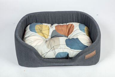 Danish Design - Panier COLOUR BLOCK Gris Foncé - L