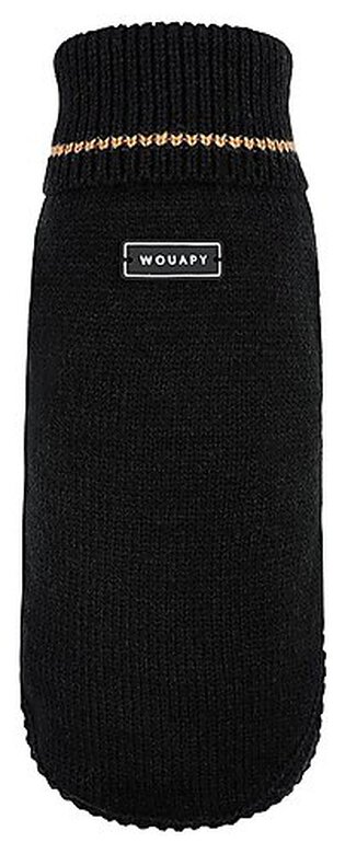 Wouapy -  Pull Basic Noir pour Chien - T35 image number null