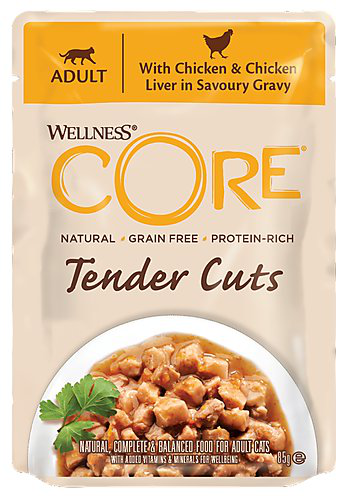 Wellness - Bouch&eacute;es En Sauce Tenders Cuts Au Poulet Pour Chats - 85g Image num&eacute;ro 1