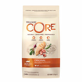 Wellness CORE - Croquettes Original Dinde et Poulet pour Chat