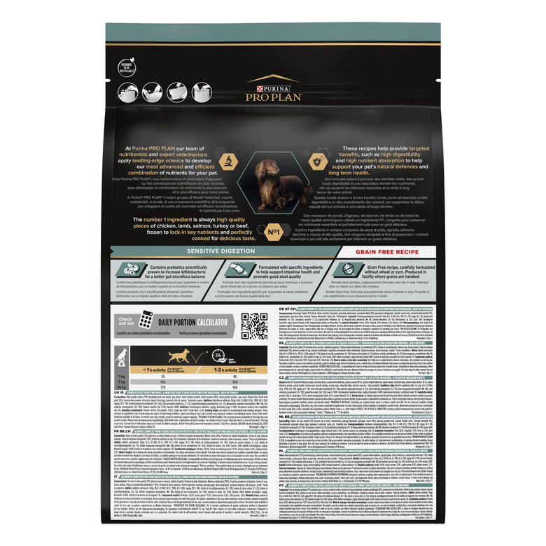 Pro Plan - Croquettes OPTIDIGEST Small & Mini Adult Sans Céréales Dinde pour Chien - 2,5Kg Image numéro 6 Pro Plan - Croquettes OPTIDIGEST Small & Mini Adult Sans Céréales Dinde pour Chien - 2,5Kg Image numéro 6